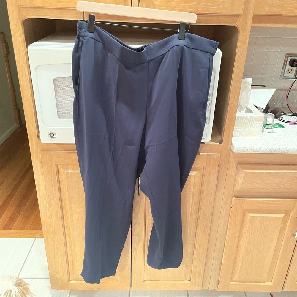 JCrew Jaime Pant. Hits at ankle, relaxed through leg. Great for work